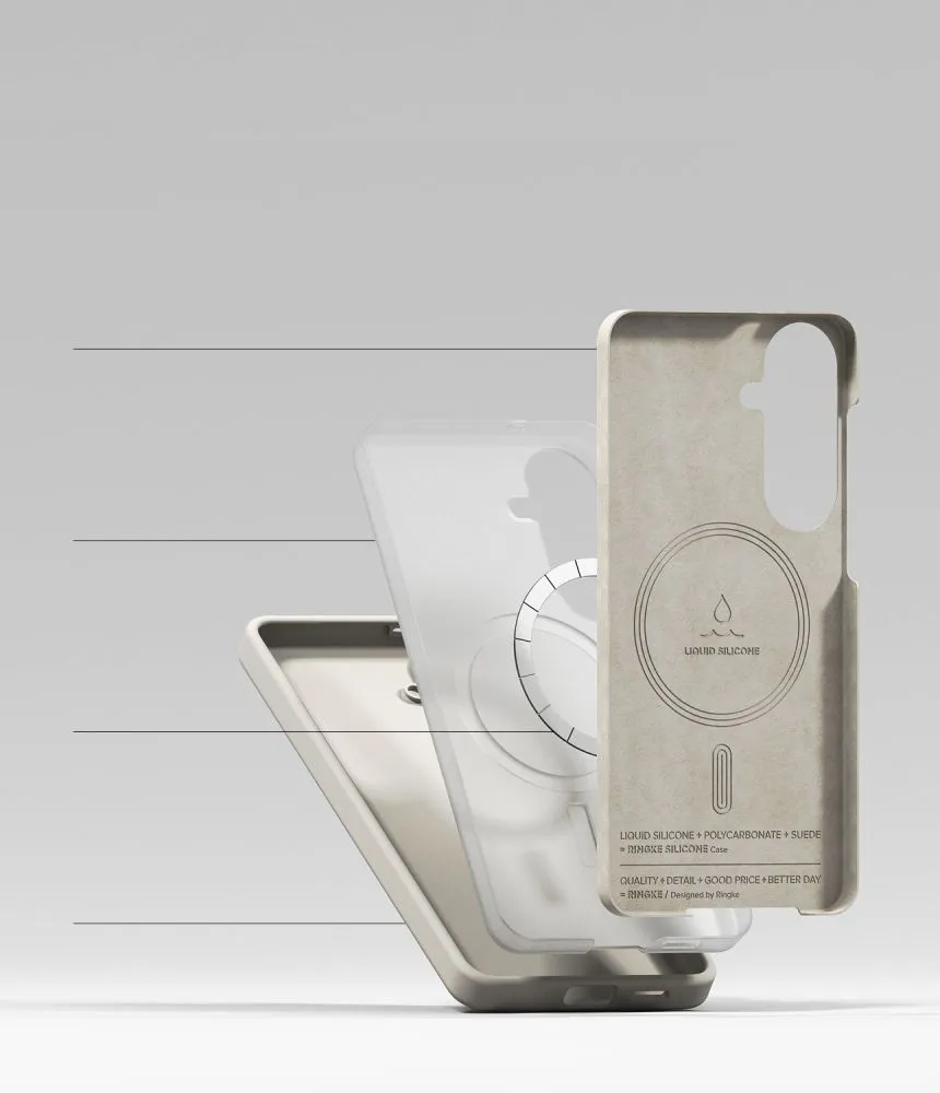 Samsung Galaxy S26 Plus Telefona vāciņš  RINGKE SILICONE MAGNETIC MAGSAFE