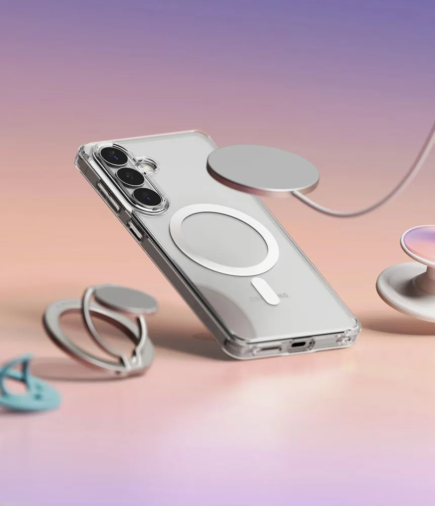 Samsung Galaxy S26 Plus Telefona vāciņš caurspīdīgs RINGKE FUSION MAGNETIC MAGSAFE