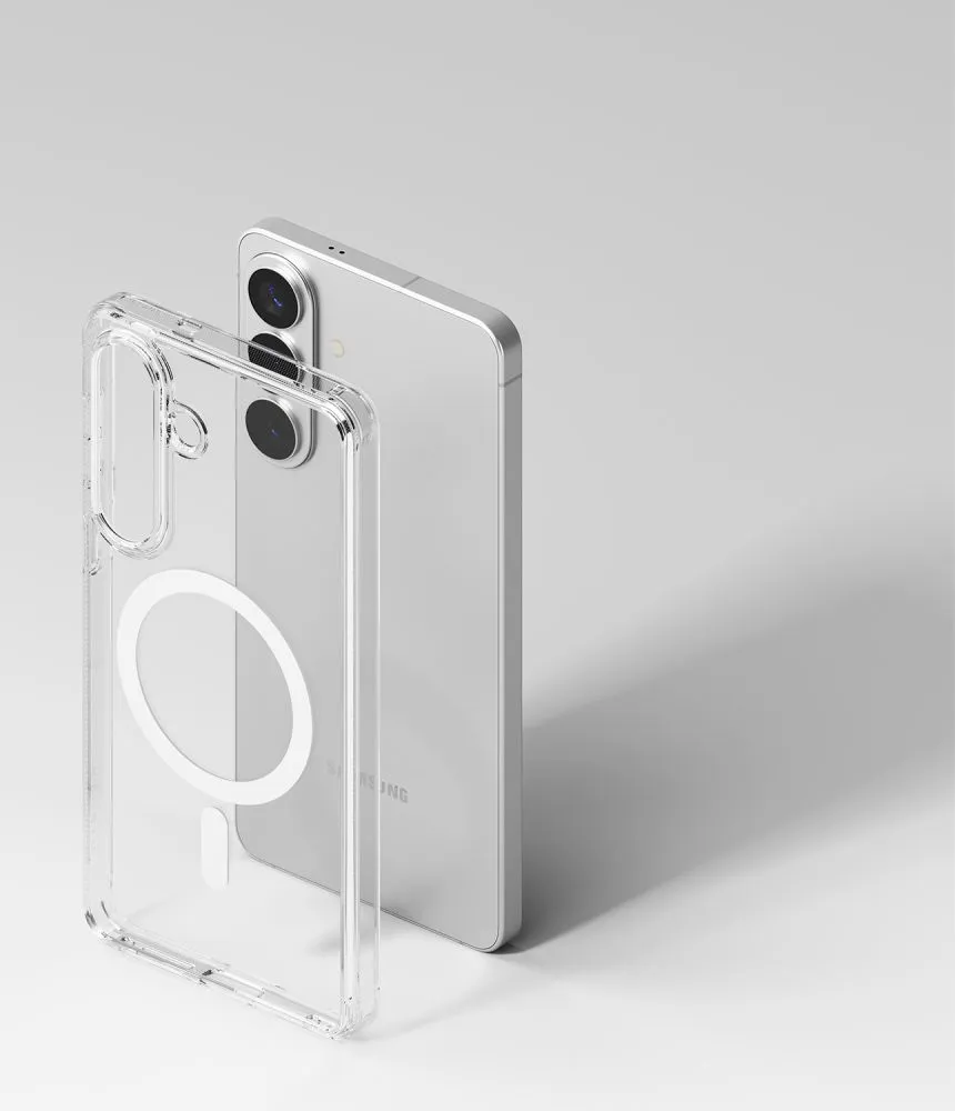 Samsung Galaxy S26 Plus Telefona vāciņš caurspīdīgs RINGKE FUSION MAGNETIC MAGSAFE