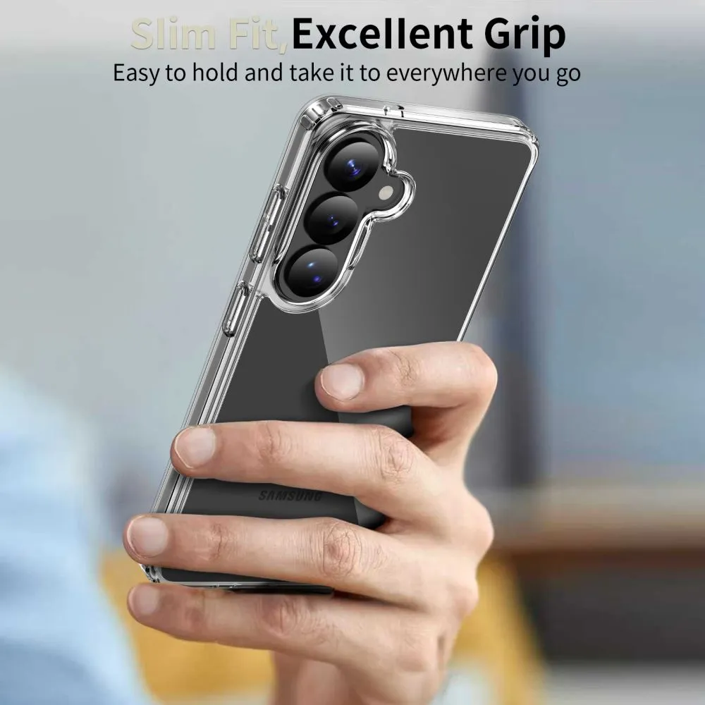 Samsung Galaxy S26 Plus Telefona vāciņš caurspīdīgs TECH-PROTECT FLEXAIR HYBRID