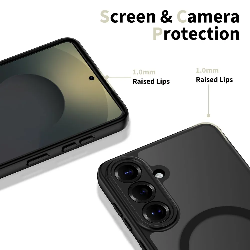 Samsung Galaxy S26 Plus Telefona vāciņš melns TECH-PROTECT BASICMAG MAGSAFE