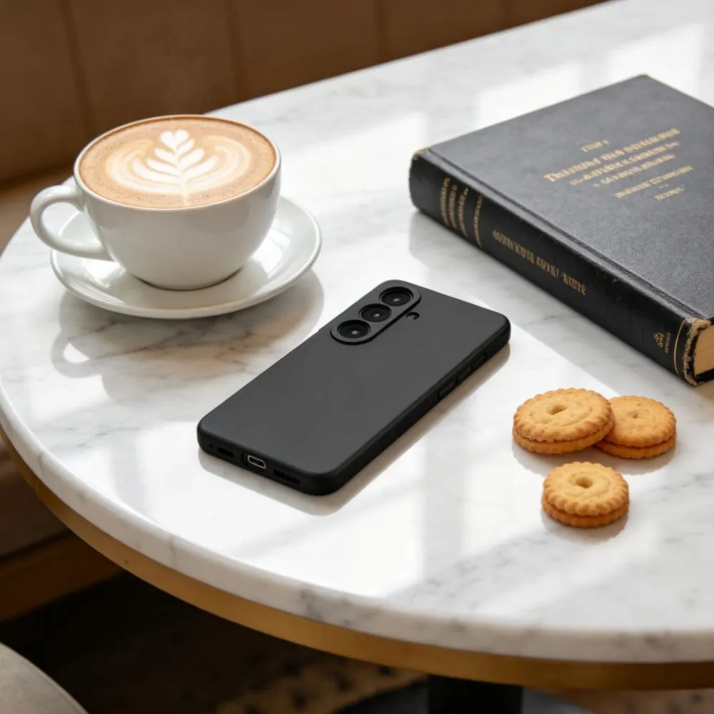 Samsung Galaxy S26 Plus Telefona vāciņš melns TECH-PROTECT SILICONE MAGSAFE