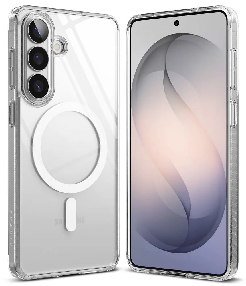 Samsung Galaxy S26 Plus Telefona vāciņš caurspīdīgs RINGKE FUSION MAGNETIC MAGSAFE