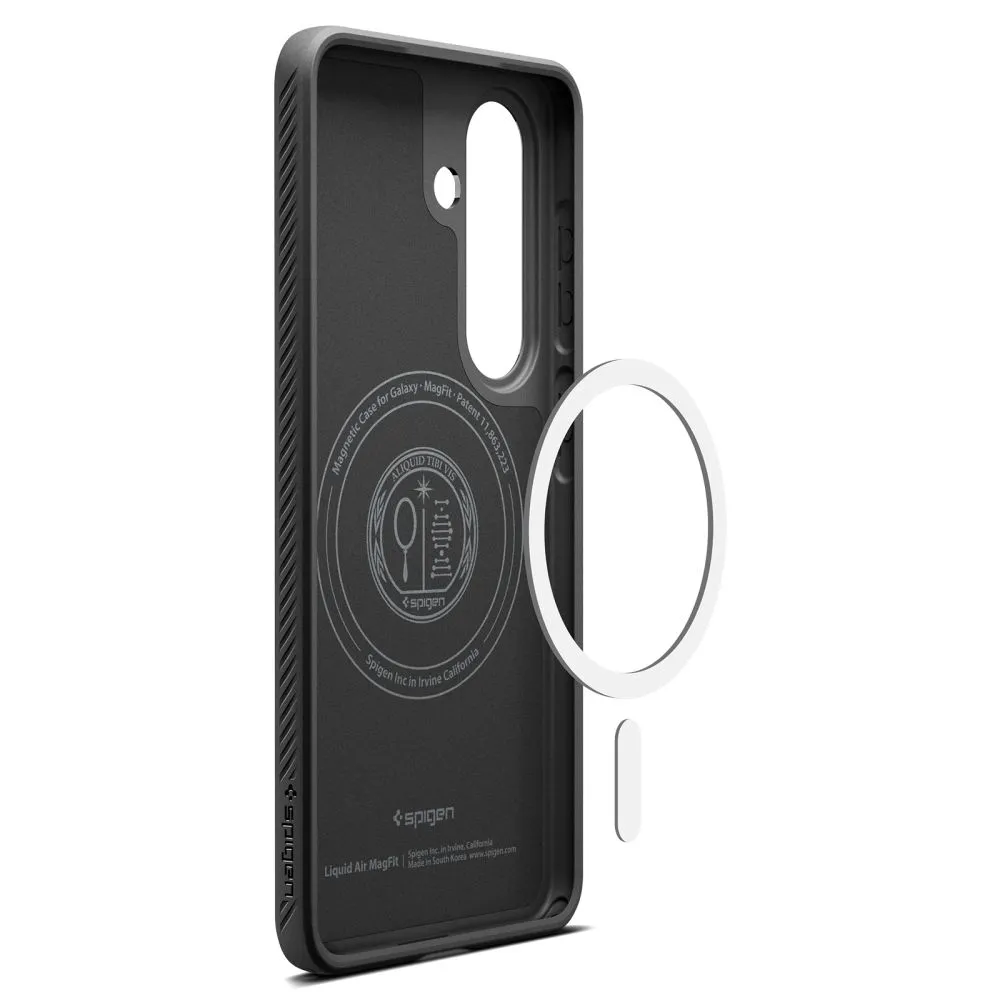 Samsung Galaxy S26 Plus Telefona vāciņš melns SPIGEN LIQUID AIR MAG MAGSAFE