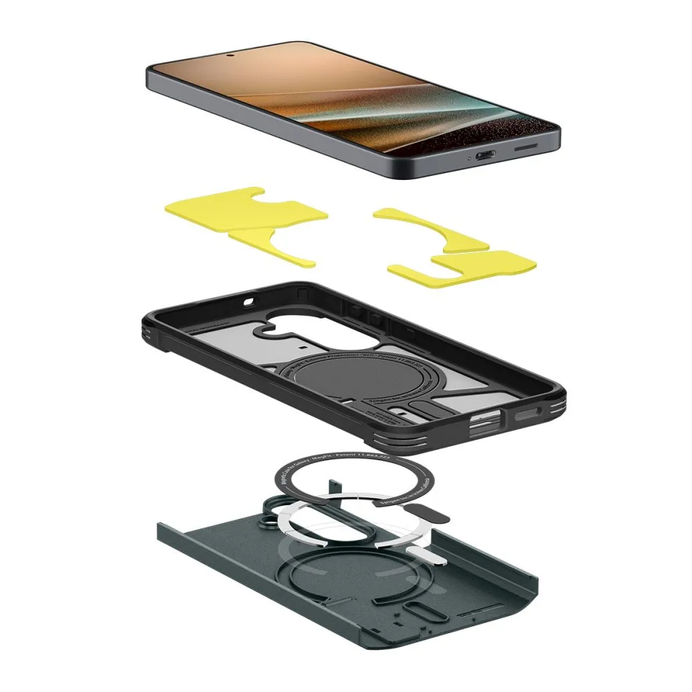 Samsung Galaxy S26 Plus Telefona vāciņš zaļš SPIGEN TOUGH ARMOR MAG MAGSAFE