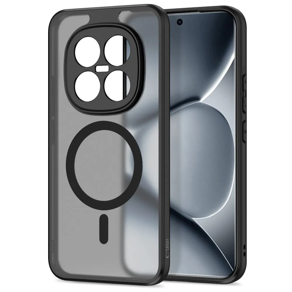 Xiaomi Poco M8 Pro Telefona vāciņš melns TECH-PROTECT MAGMAT MAGSAFE