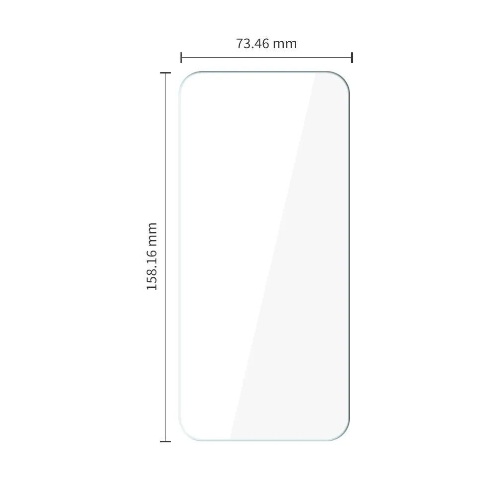 Samsung Galaxy A37 Aizsargstikls  TECH-PROTECT EASY SET+ 3-PACK