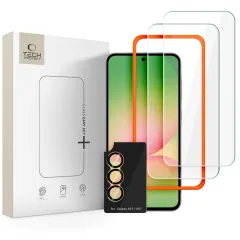 Galaxy A37 Aizsargstikls TECH-PROTECT EASY SET+ 3-PACK Samsung Galaxy A37