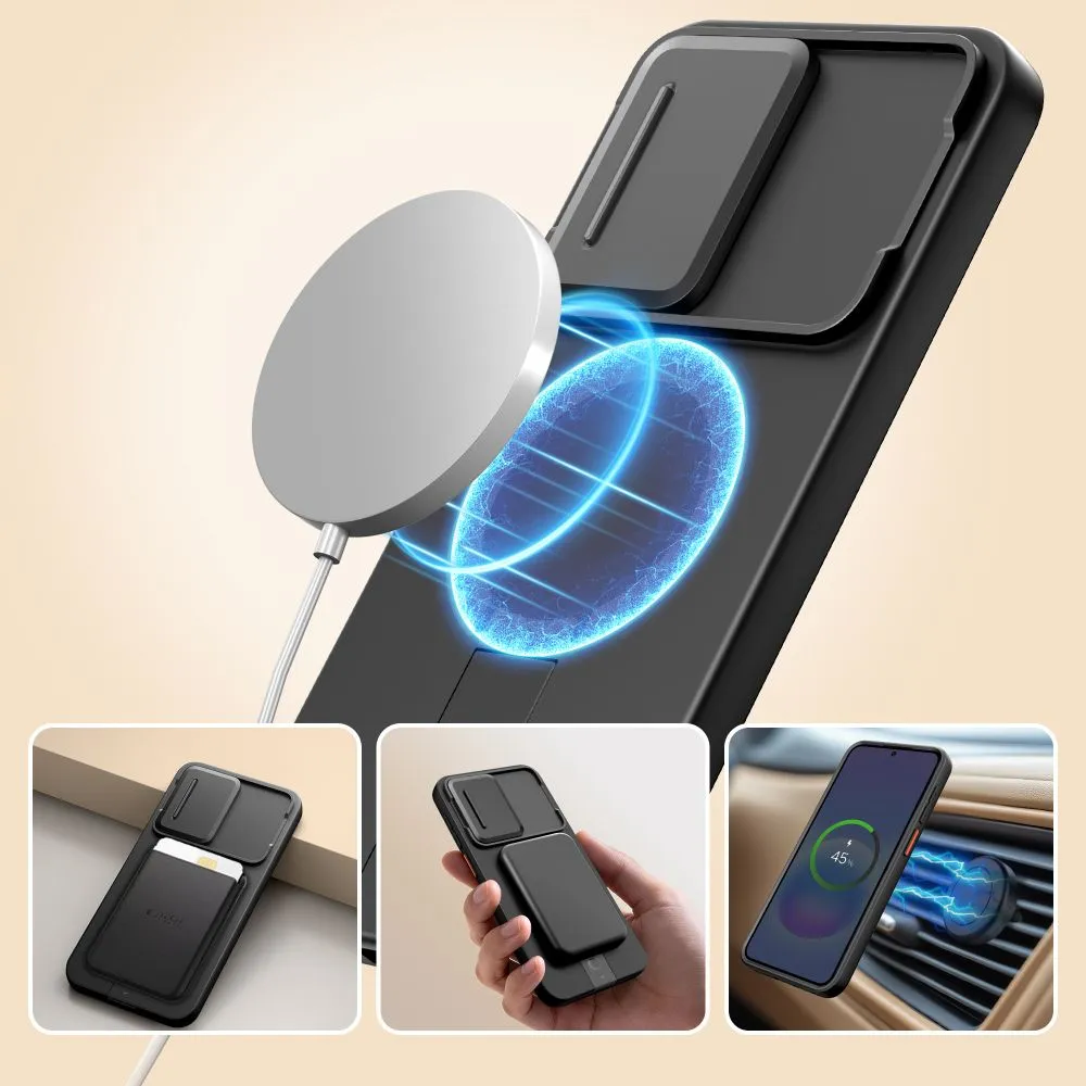 Samsung Galaxy A57 5G Telefoni kaaned TECH-PROTECT KEVLAR AURA MAGSAFE