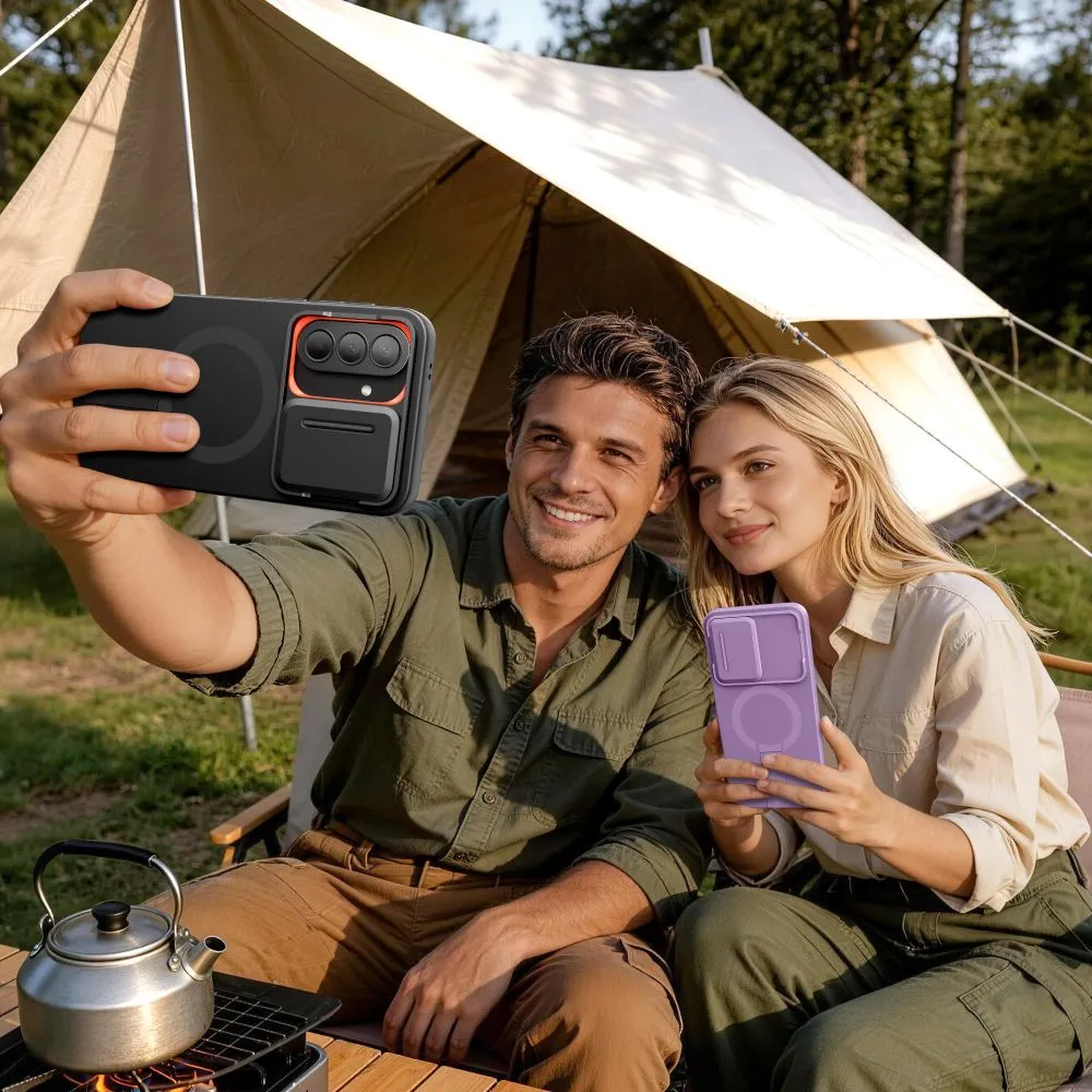 Samsung Galaxy A57 5G Telefoni kaaned TECH-PROTECT KEVLAR AURA MAGSAFE