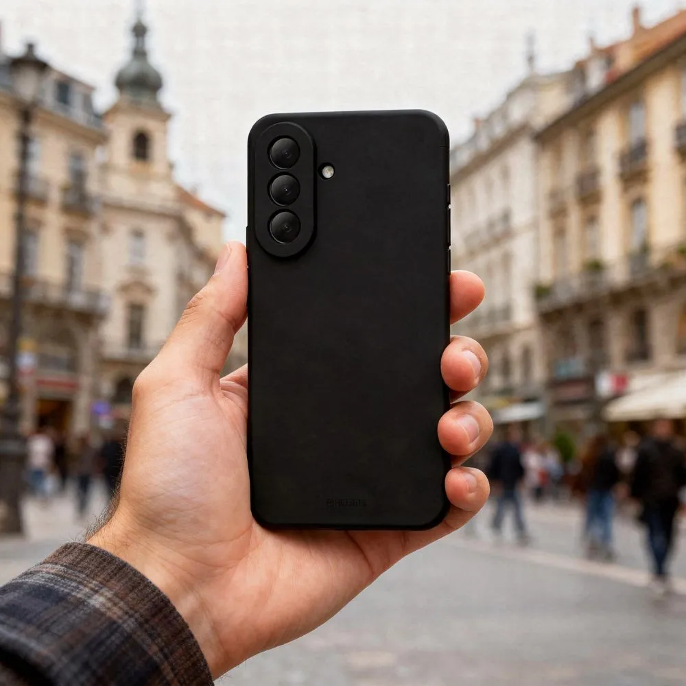 Samsung Galaxy A57 5G Telefona vāciņš melns TECH-PROTECT ICON
