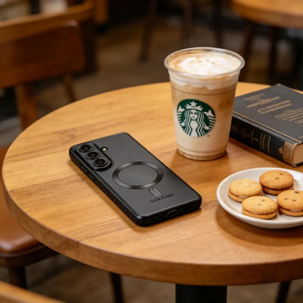 Samsung Galaxy A57 5G Telefona vāciņš melns TECH-PROTECT MAGFLEX MAGSAFE