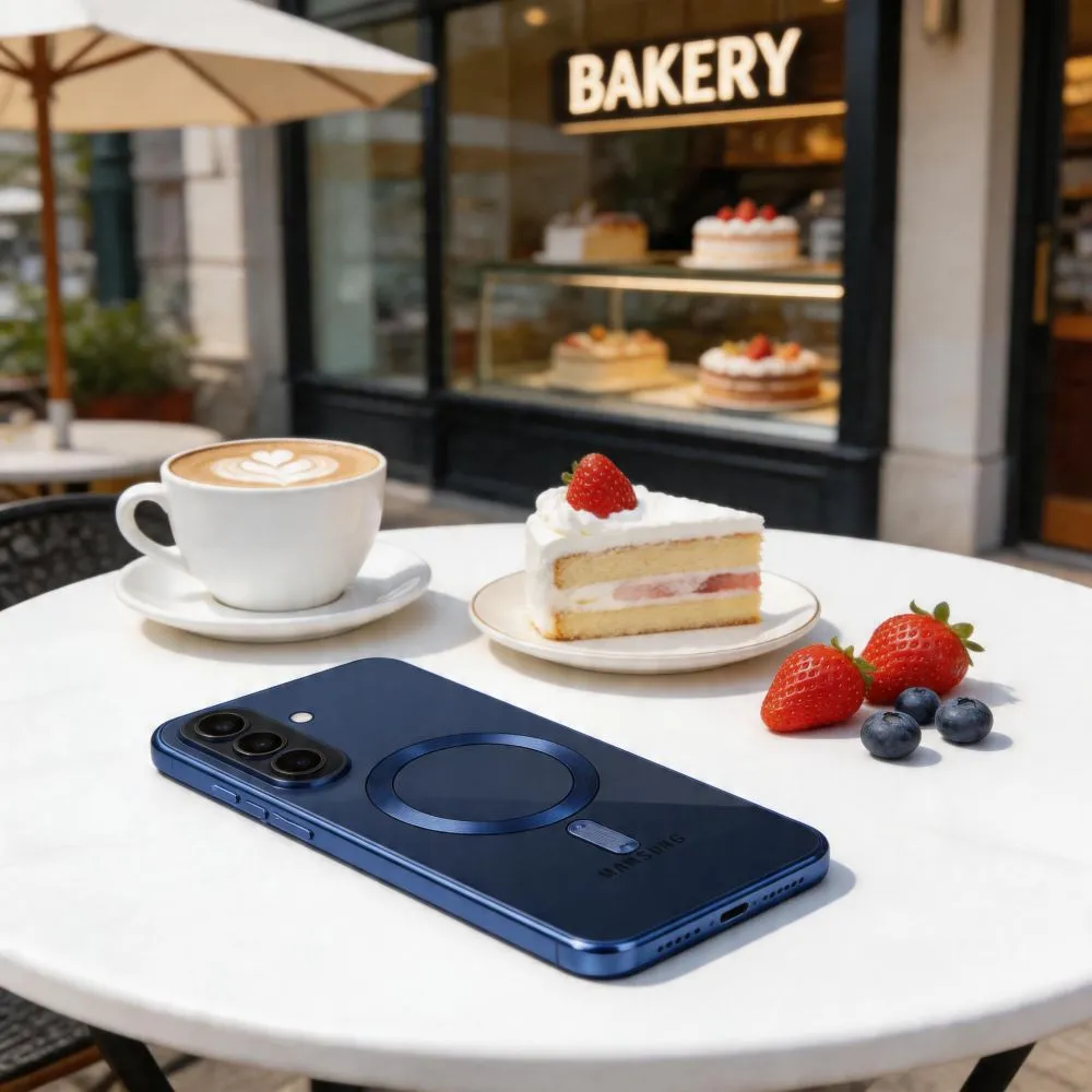 Samsung Galaxy A57 5G Telefoni kaaned sinine TECH-PROTECT MAGFLEX MAGSAFE