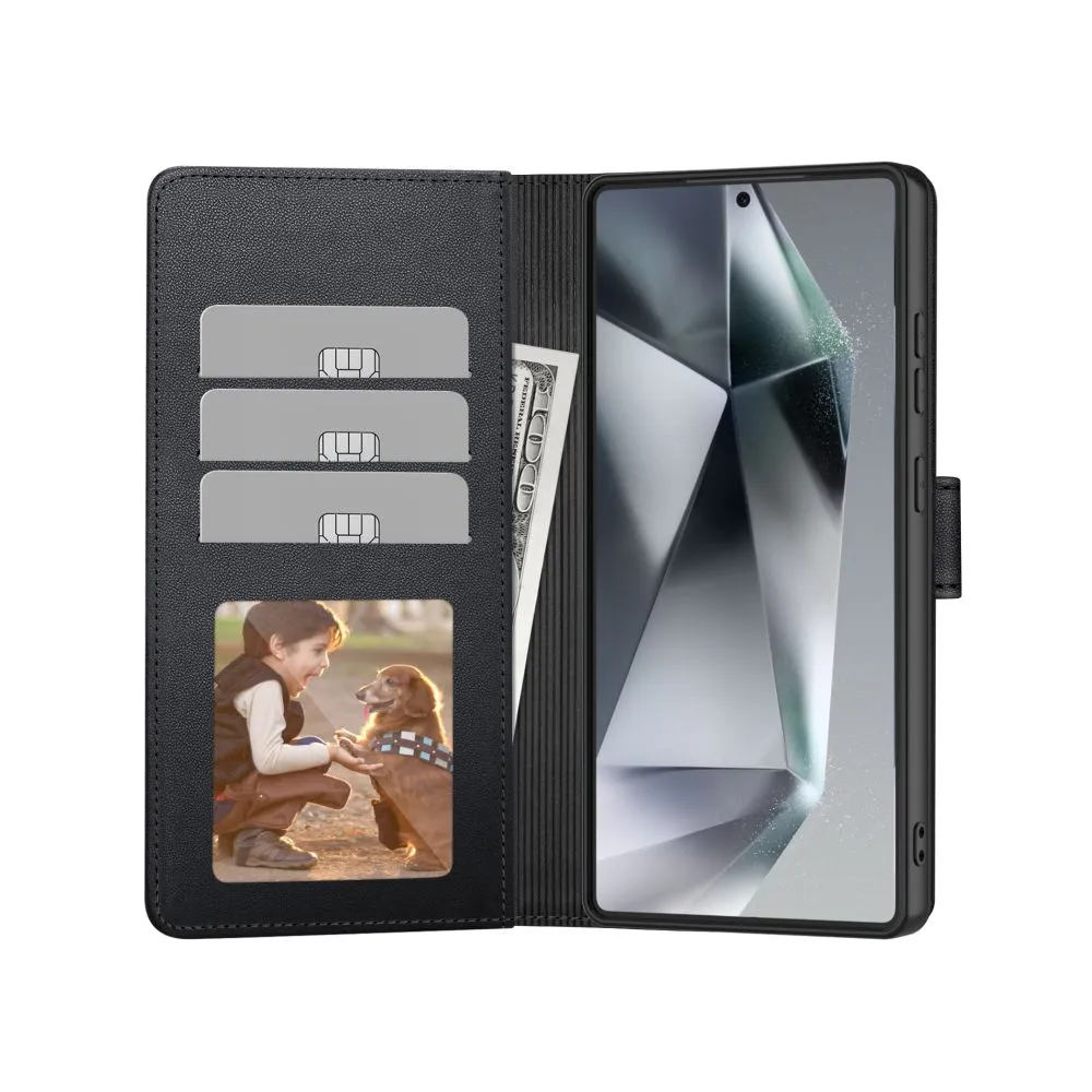 Samsung Galaxy A57 5G Telefona maciņš melns TECH-PROTECT WALLET