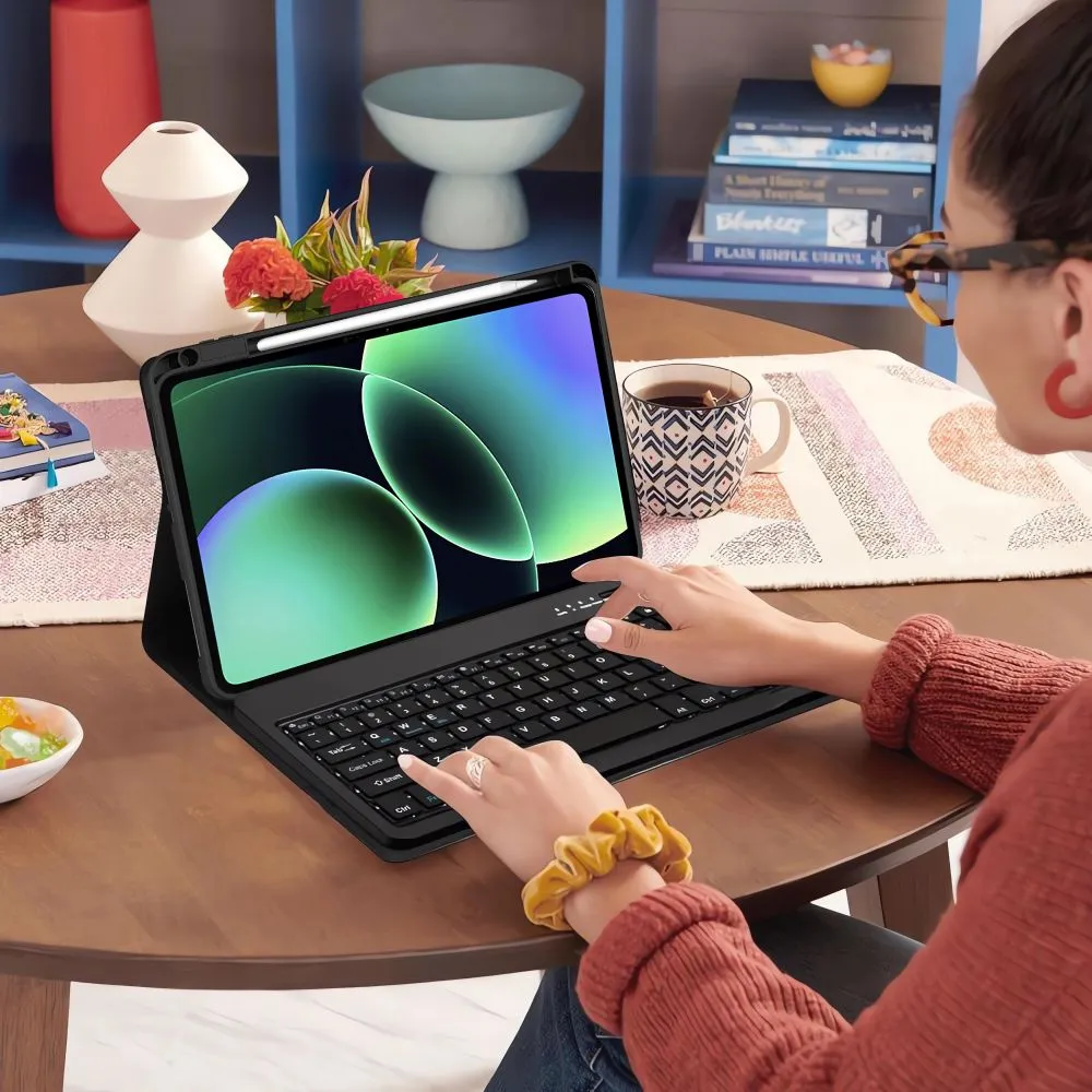 Xiaomi Pad 8/ 8 Pro 11.2 Telefona maciņš melns TECH-PROTECT SC PEN + KEYBOARD