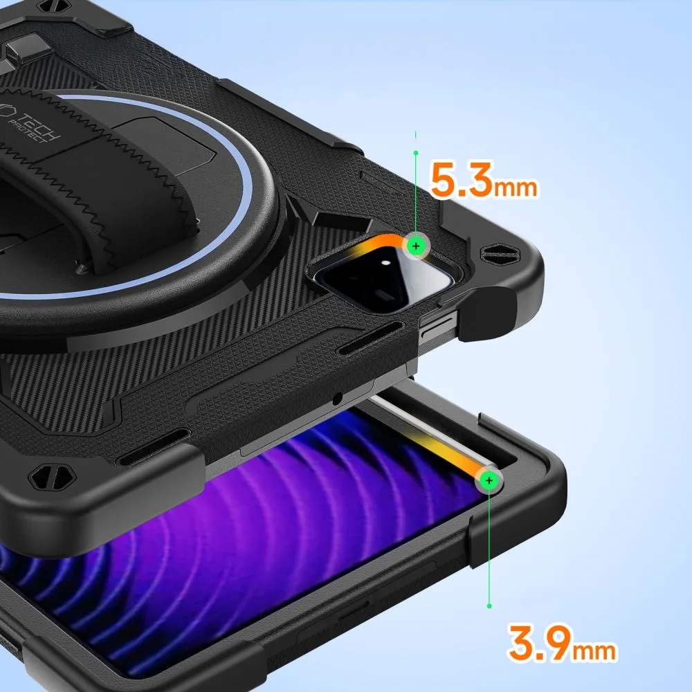 Xiaomi Pad 8/ 8 Pro 11.2 Telefona vāciņš melns TECH-PROTECT SOLID