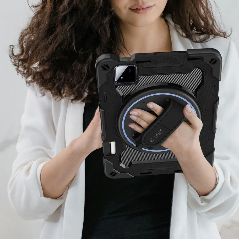 Xiaomi Pad 8/ 8 Pro 11.2 Telefona vāciņš melns TECH-PROTECT SOLID