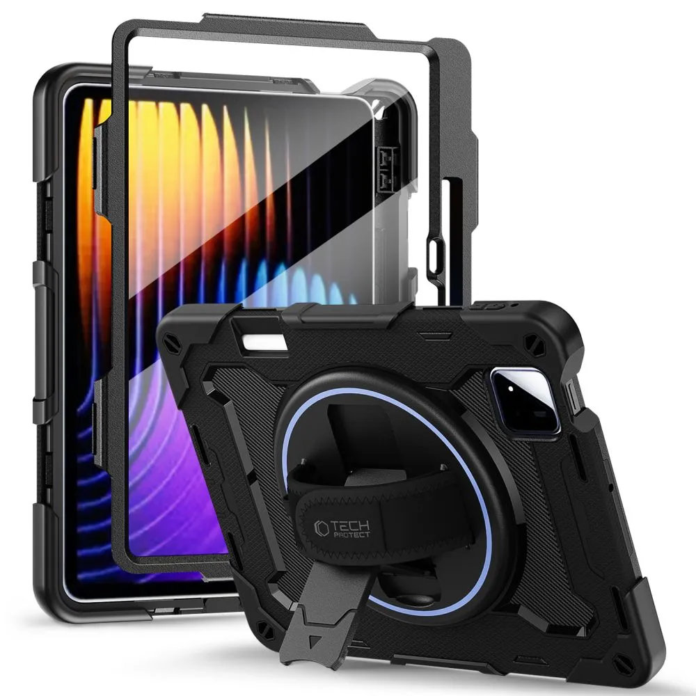 Xiaomi Pad 8/ 8 Pro 11.2 Telefona vāciņš melns TECH-PROTECT SOLID
