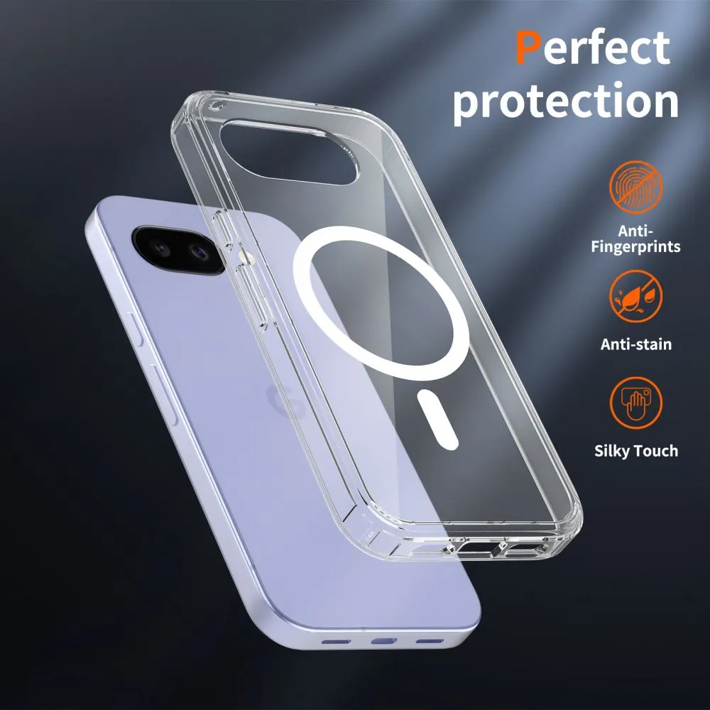 Google Pixel 10A Telefona vāciņš caurspīdīgs TECH-PROTECT FLEXAIR HYBRID MAGSAFE