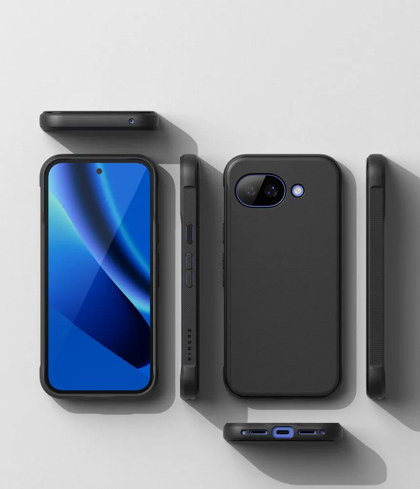 Google Pixel 10A Telefona vāciņš melns RINGKE ONYX