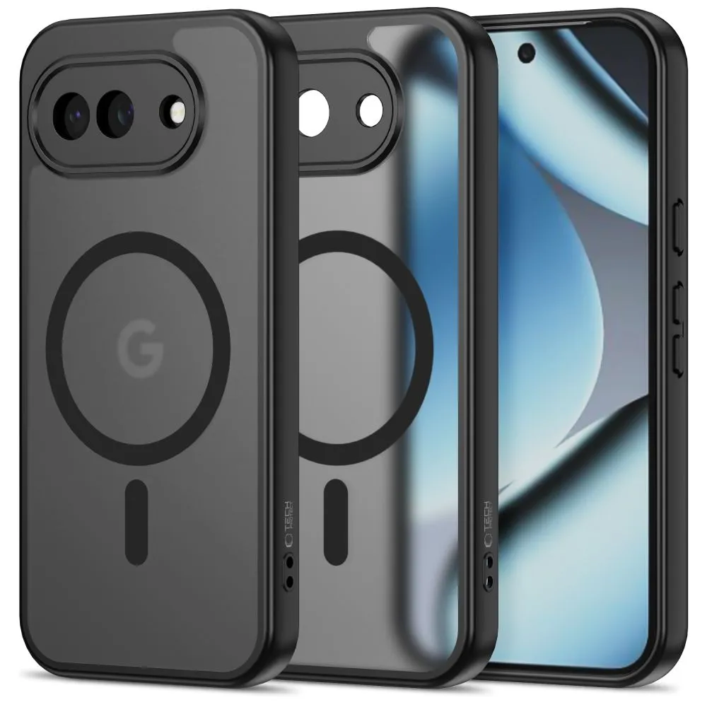 Google Pixel 10A Telefona vāciņš melns TECH-PROTECT MAGMAT MAGSAFE