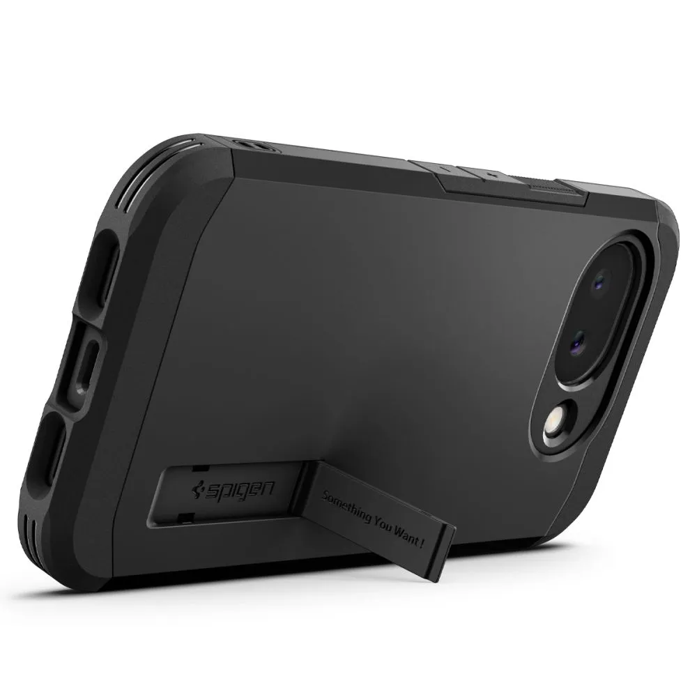 Google Pixel 10A Telefona vāciņš melns SPIGEN TOUGH ARMOR MAG MAGSAFE