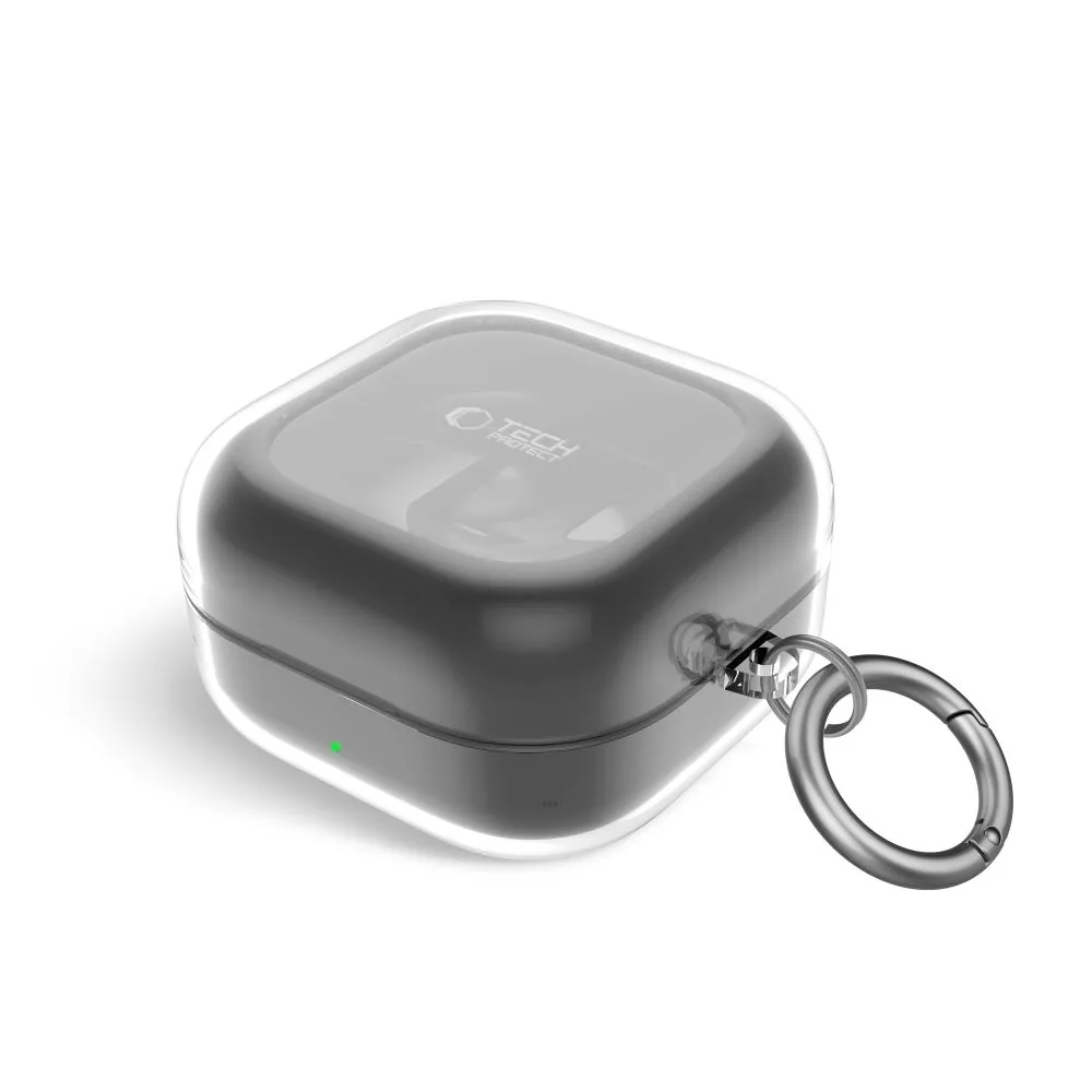 Samsung Galaxy Buds 4 / Pro Aizsargvāciņi un maciņi caurspīdīgs TECH-PROTECT FLEXAIR