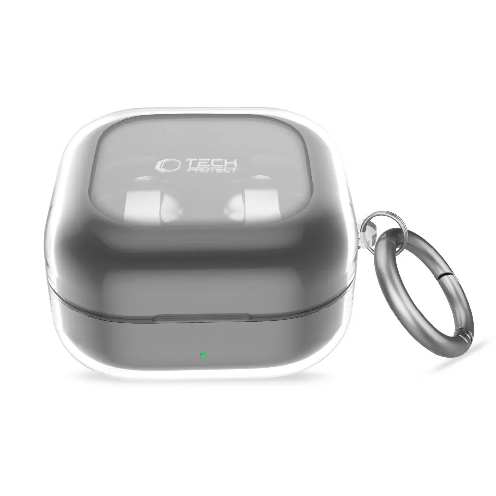 Samsung Galaxy Buds 4 / Pro Aizsargvāciņi un maciņi caurspīdīgs TECH-PROTECT FLEXAIR