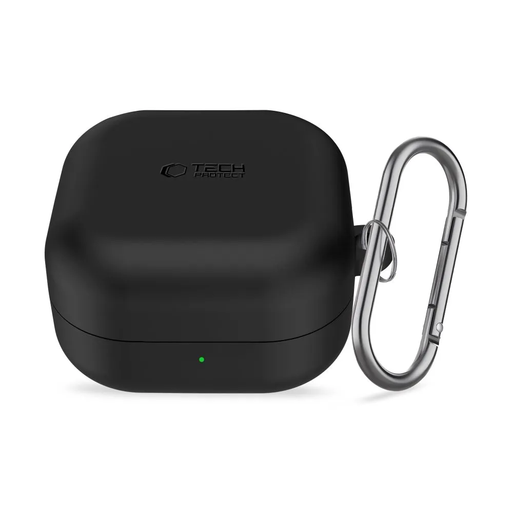 Samsung Galaxy Buds 4 / Pro Aizsargvāciņi un maciņi melns TECH-PROTECT SILICONE HOOK