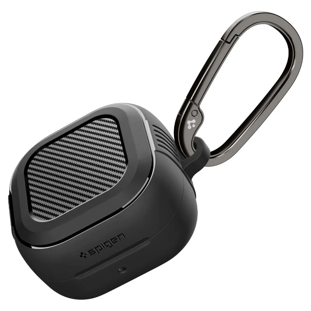 Samsung Galaxy Buds 4 / Pro Aizsargvāciņi un maciņi melns SPIGEN RUGGED ARMOR