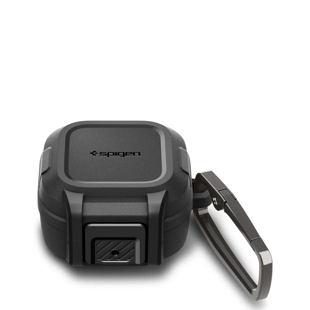 Samsung Galaxy Buds 4 / Pro Aizsargvāciņi un maciņi melns SPIGEN LOCK FIT