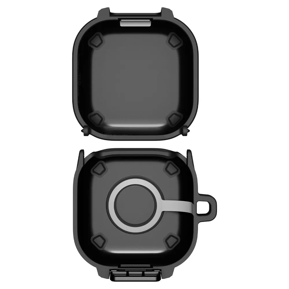 Samsung Galaxy Buds 4 / Pro Aizsargvāciņi un maciņi melns SPIGEN LOCK FIT