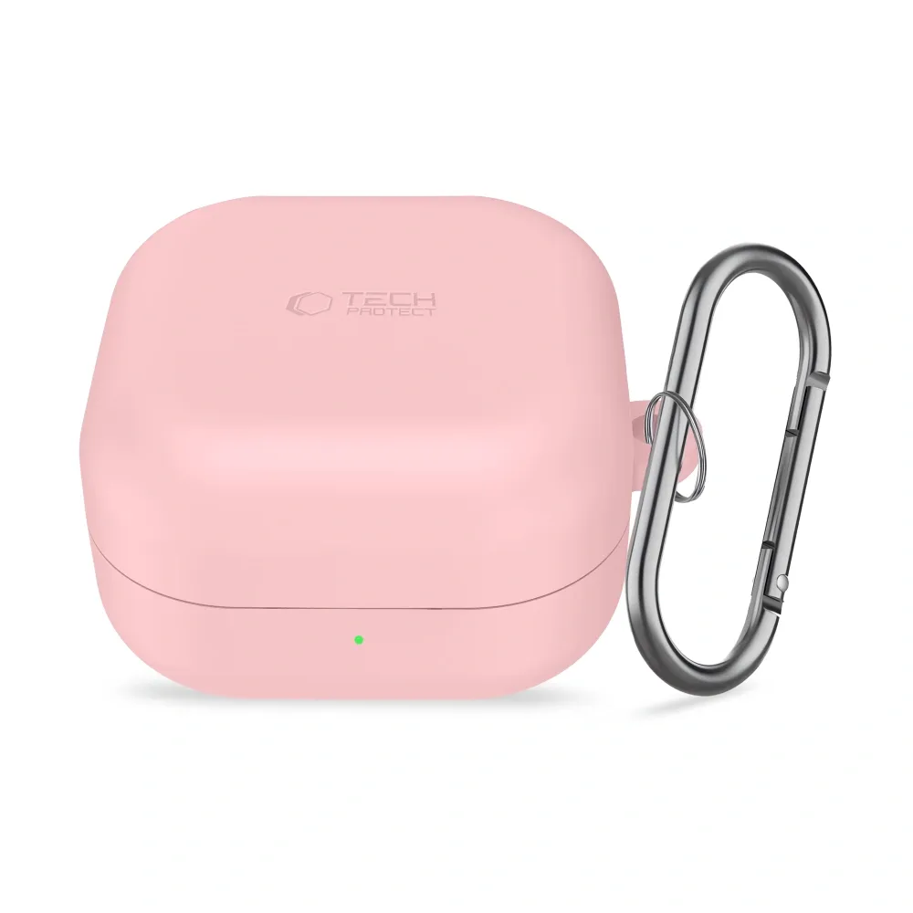 Samsung Galaxy Buds 4 / Pro Aizsargvāciņi un maciņi rozā TECH-PROTECT SILICONE HOOK