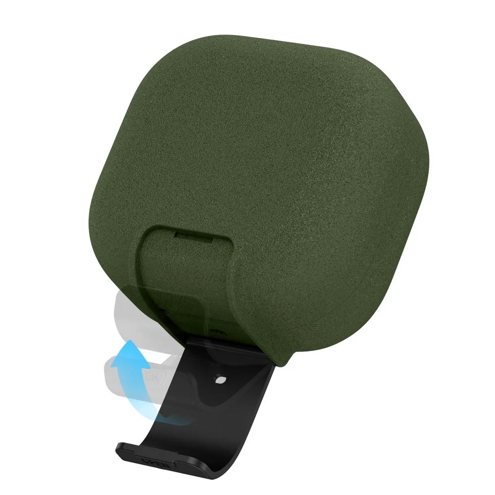 Samsung Galaxy Buds 4 / Pro Aizsargvāciņi un maciņi zaļš TECH-PROTECT SLIM HOOK