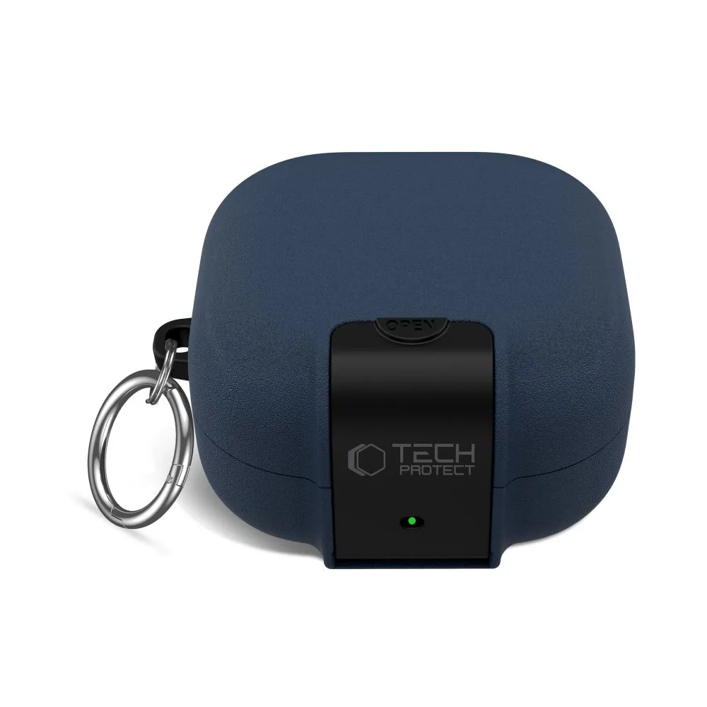 Samsung Galaxy Buds 4 / Pro Aizsargvāciņi un maciņi zils TECH-PROTECT SLIM HOOK