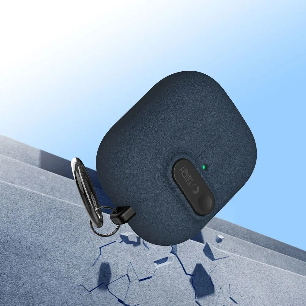 Samsung Galaxy Buds 3 / Pro Aizsargvāciņi un maciņi zils TECH-PROTECT SLIM HOOK FE