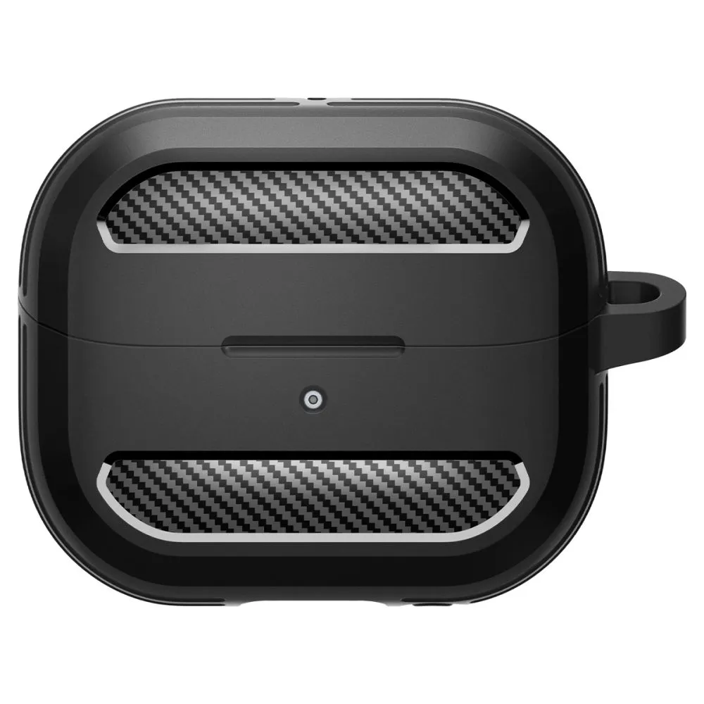 Samsung Galaxy Buds 3 / Pro Suojaavat kotelot ja kuoret musta SPIGEN RUGGED ARMOR PRO