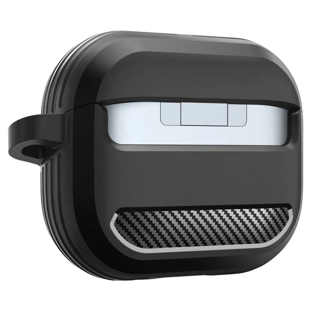 Samsung Galaxy Buds 3 / Pro Suojaavat kotelot ja kuoret musta SPIGEN RUGGED ARMOR PRO