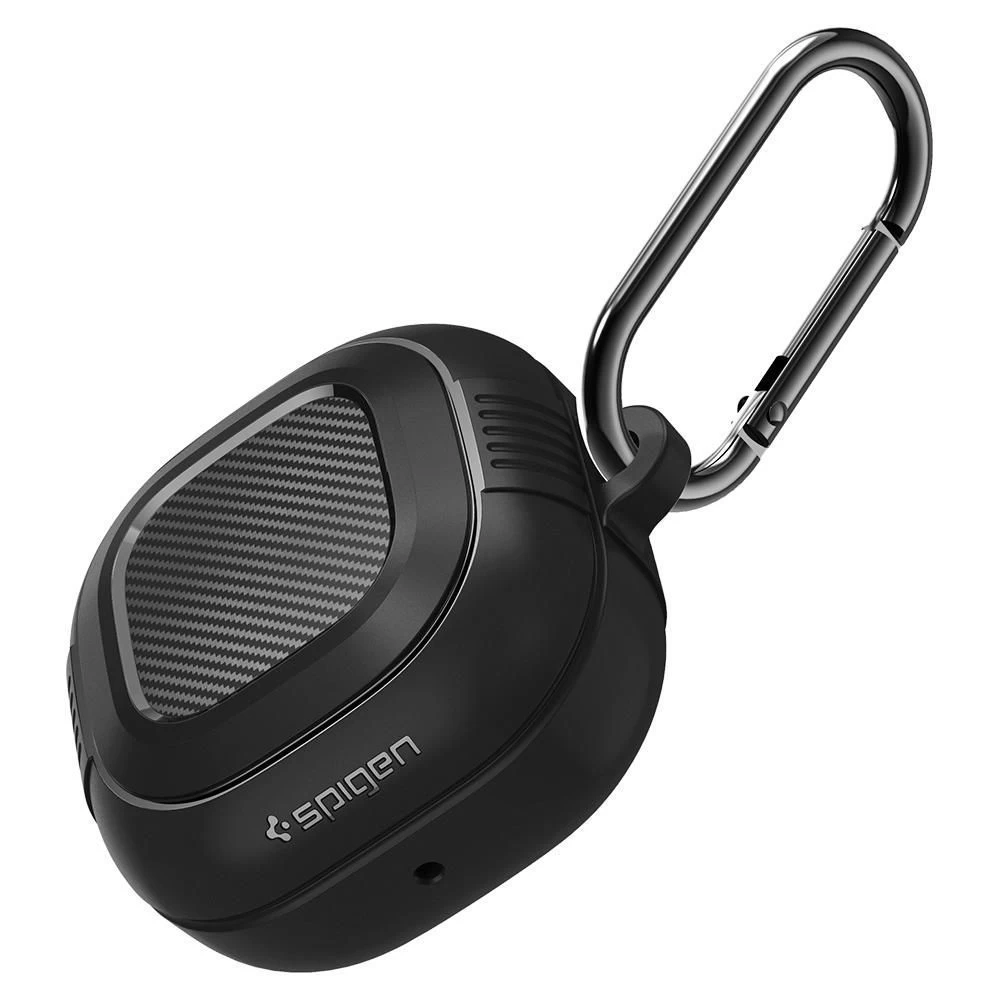 Samsung Galaxy Buds 2 Pro / Live Aizsargvāciņi un maciņi melns SPIGEN Rugged Armor