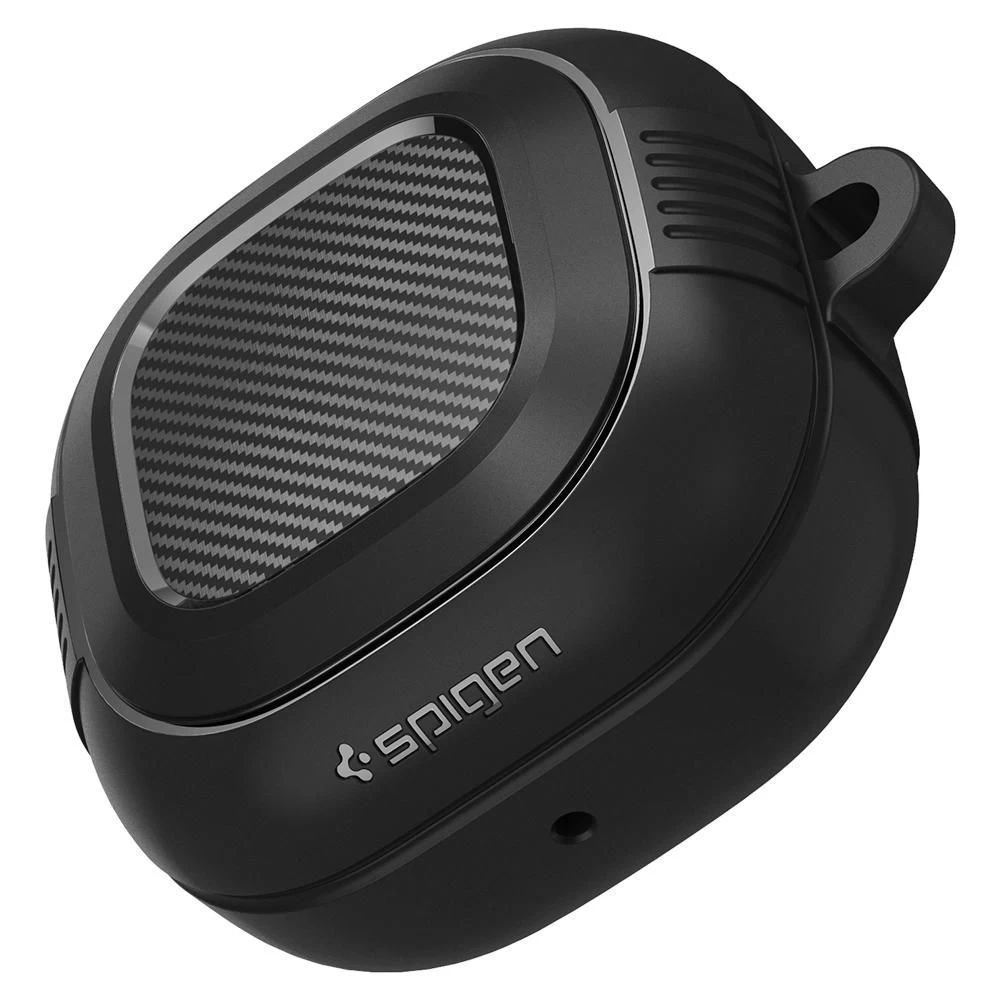 Samsung Galaxy Buds 2 Pro / Live Aizsargvāciņi un maciņi melns SPIGEN Rugged Armor