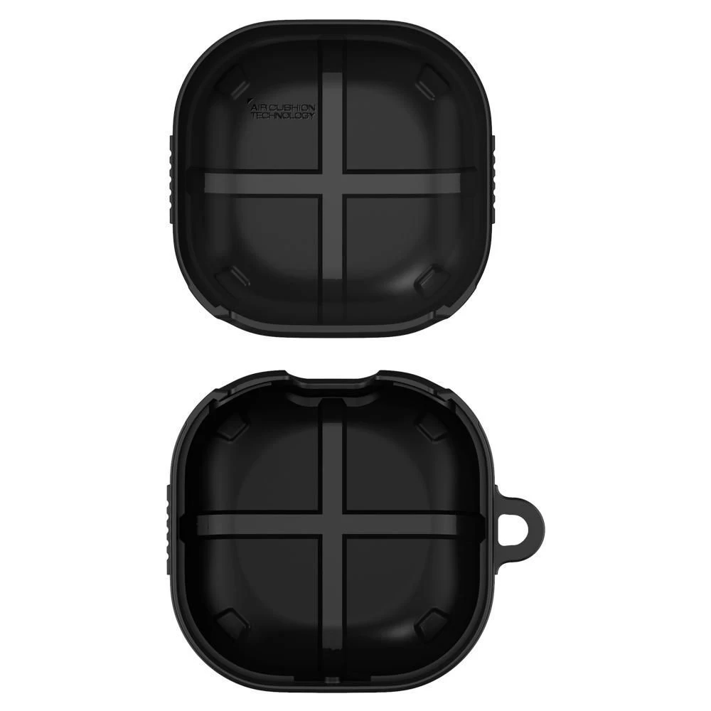Samsung Galaxy Buds 2 Pro / Live Aizsargvāciņi un maciņi melns SPIGEN Rugged Armor