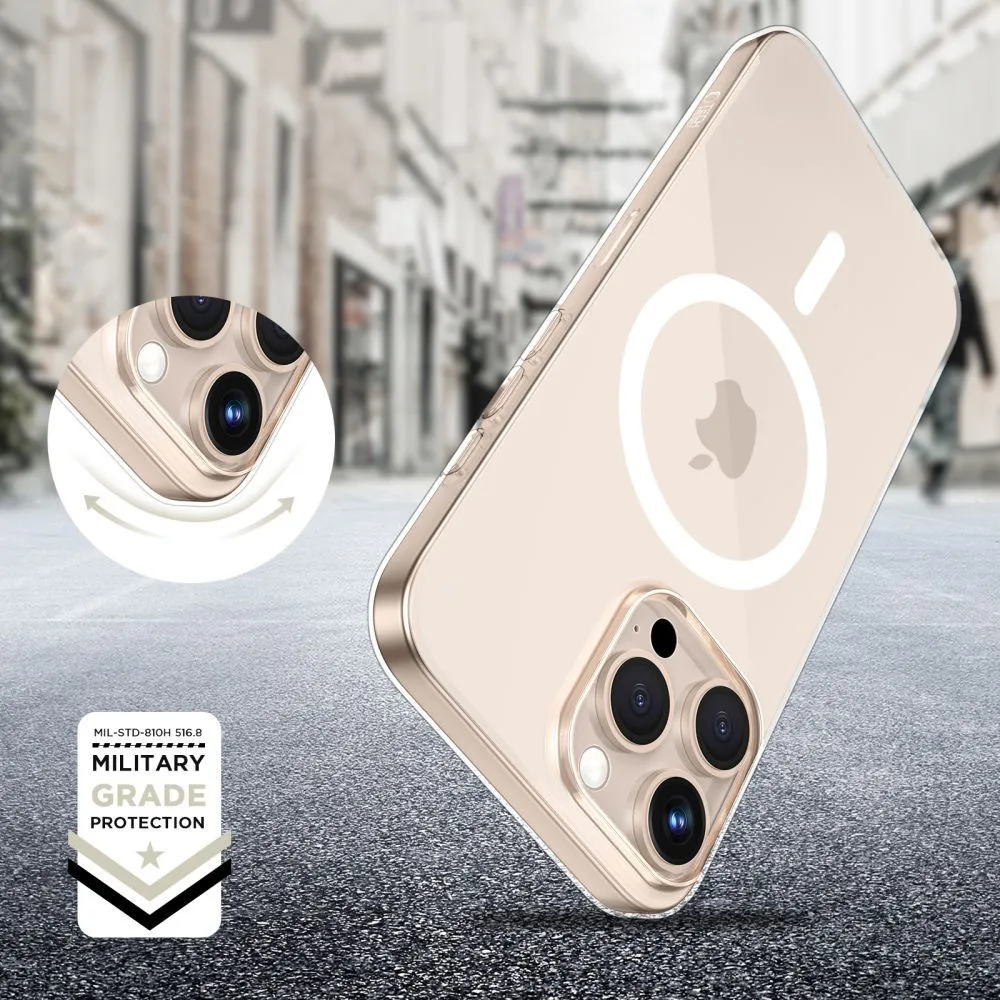Apple iPhone 17e Telefona vāciņš caurspīdīgs TECH-PROTECT FLEXAIR MAGSAFE