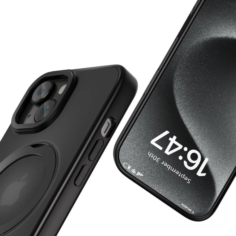 Apple iPhone 17e Telefona vāciņš melns TECH-PROTECT MAGRING MAGSAFE