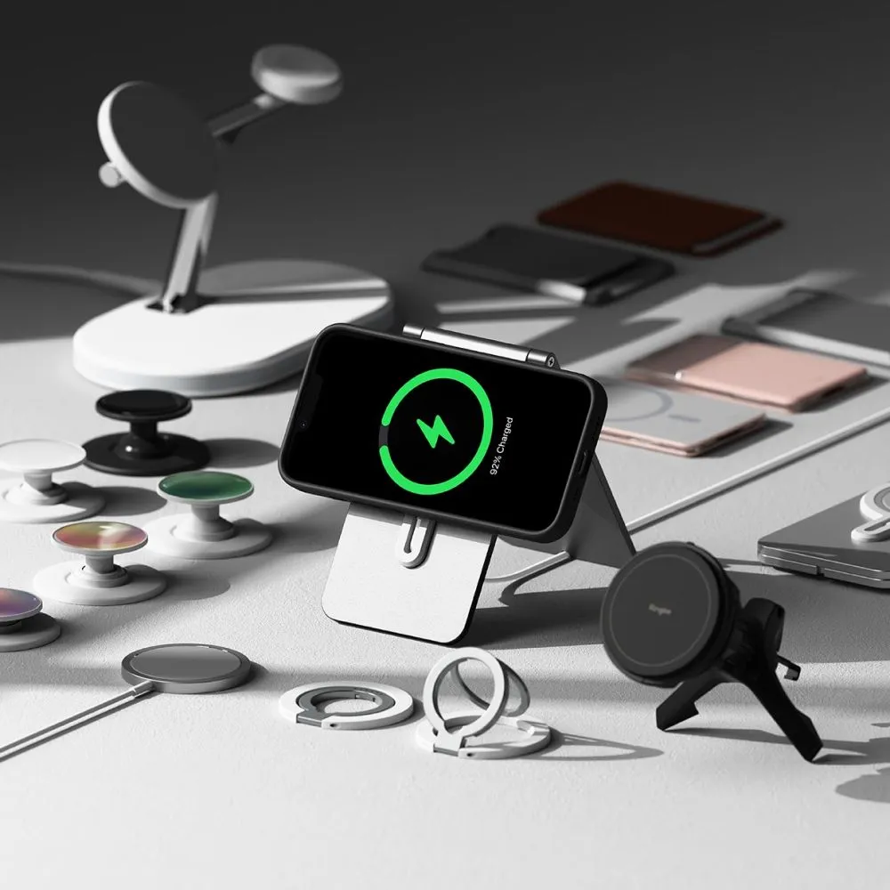 Apple iPhone 17e Telefona vāciņš melns RINGKE SILICONE MAGNETIC MAGSAFE