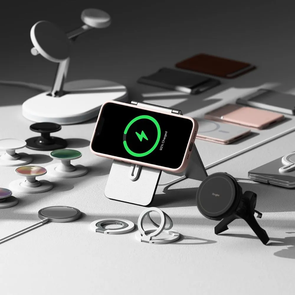 Apple iPhone 17e Telefona vāciņš rozā RINGKE SILICONE MAGNETIC MAGSAFE