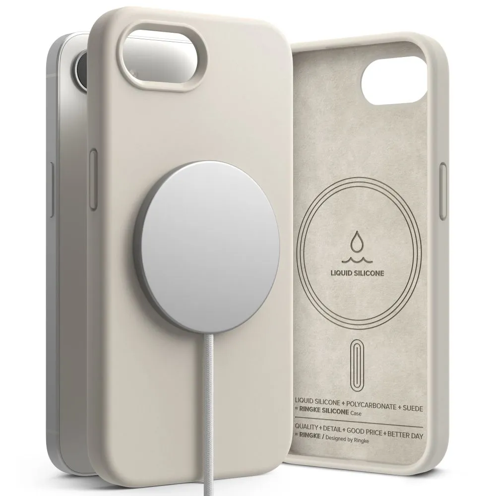 Apple iPhone 17e Telefona vāciņš  RINGKE SILICONE MAGNETIC MAGSAFE