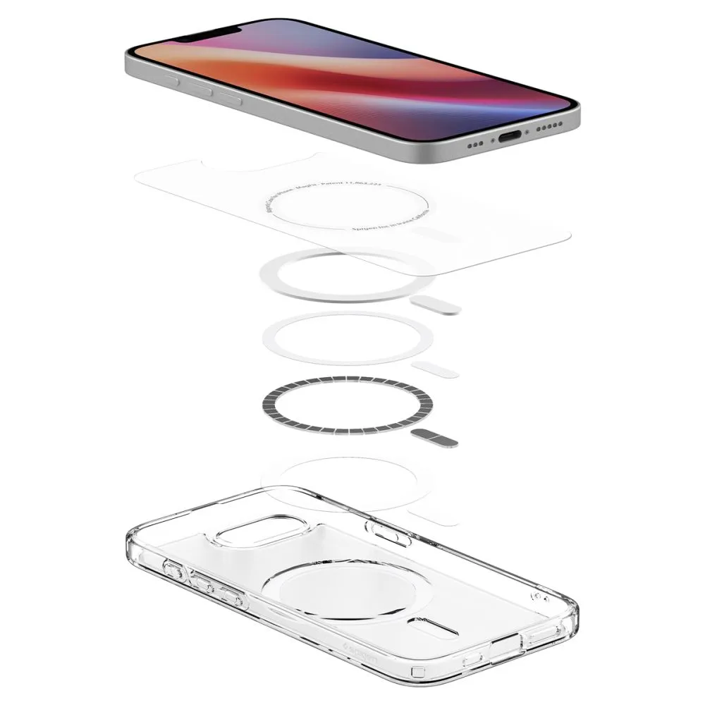Apple iPhone 17e Telefona vāciņš caurspīdīgs SPIGEN ULTRA HYBRID MAG MAGSAFE
