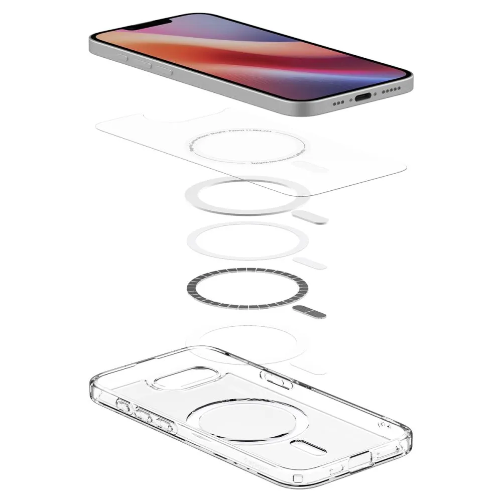 Apple iPhone 17e Telefona vāciņš caurspīdīgs SPIGEN ULTRA HYBRID MAG MAGSAFE