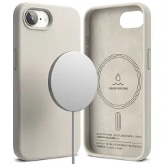 iPhone iPhone 17e Telefona vāciņš RINGKE SILICONE MAGNETIC MAGSAFE Apple iPhone 17e