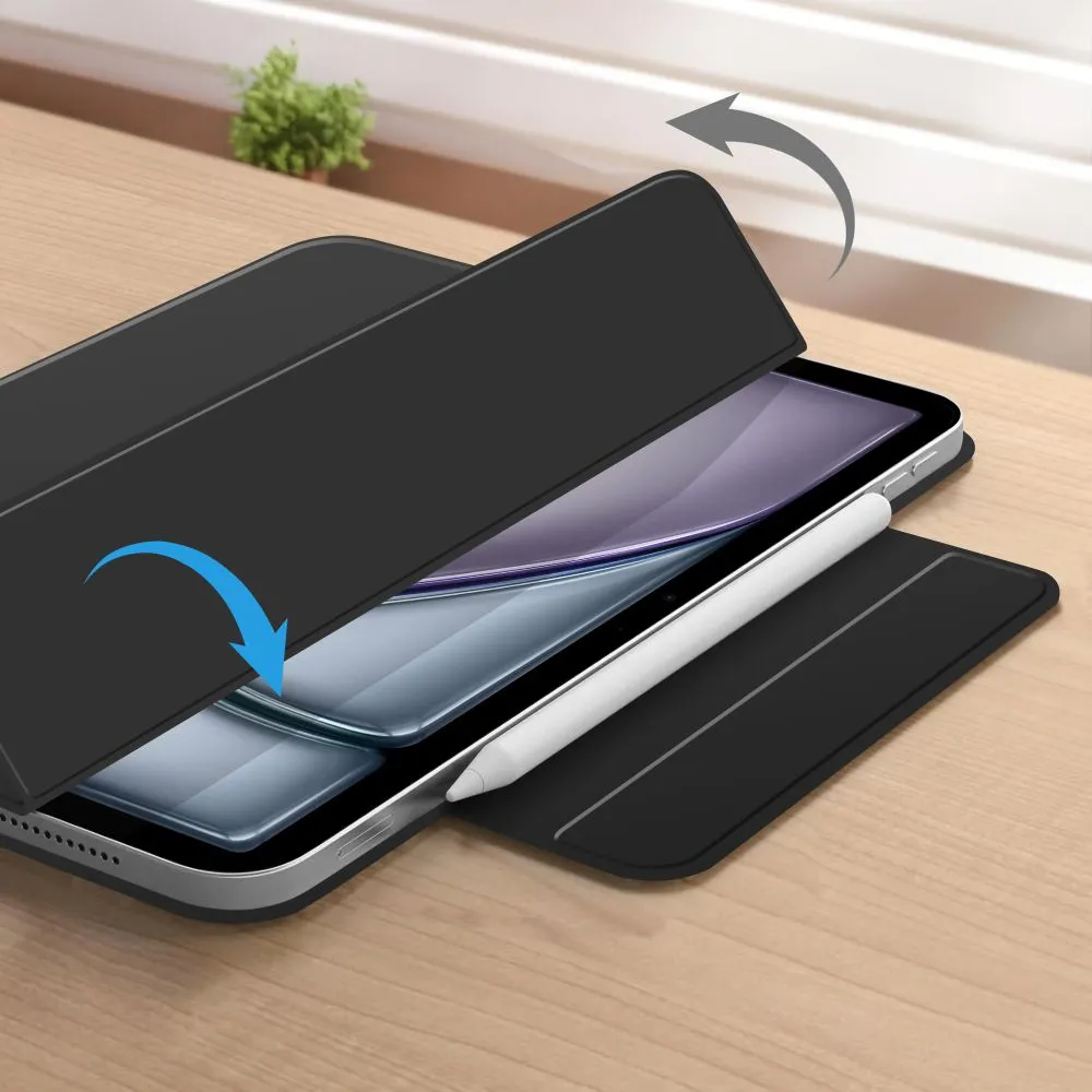 Apple iPad Air 13 (2026) Planšetes maciņš melns TECH-PROTECT SMARTCASE MAGNETIC